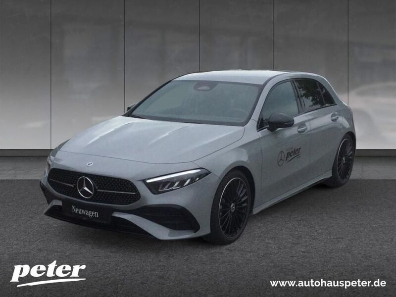 Grau Gebraucht 2025 Mercedes A180 AMG Limousine | 37.890 € (Teuer) - Bild 1/4