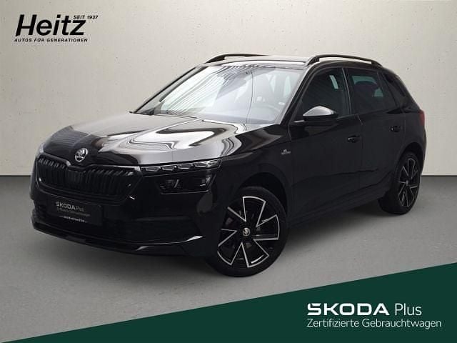 Schwarzmagic perleffekt Gebraucht 2021 Skoda Kamiq Monte Carlo SUV | 23.990 € (Fairer Preis) - Bild 1/4
