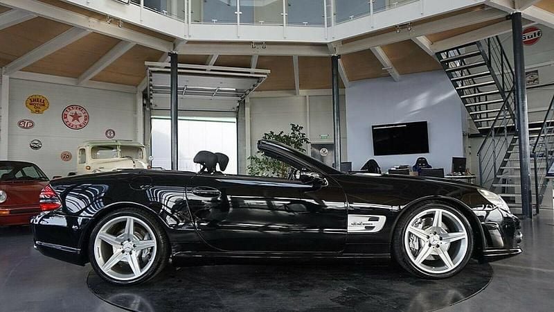 Gebraucht Mercedes SL63 AMG AMG 525 PS (386 kW) 2008 Schwarz Cabrio