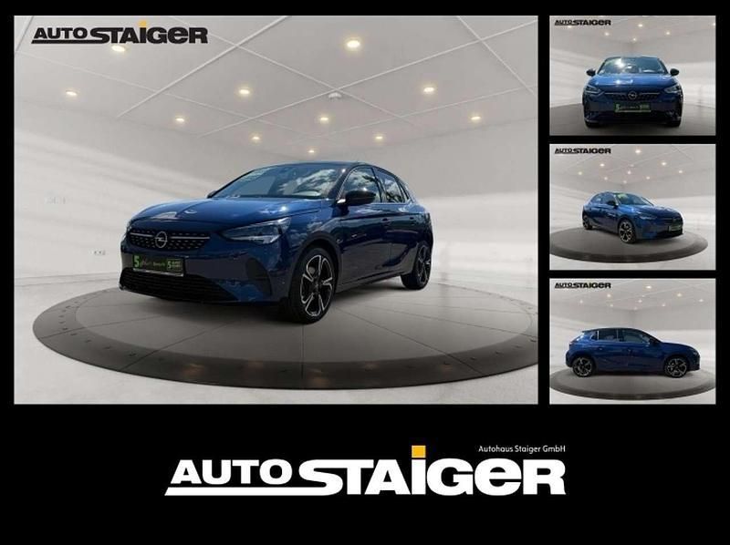 Nautic blau Gebraucht 2021 Opel Corsa Elegance Kleinwagen | 11.444 € (Guter Preis) - Bild 1/4