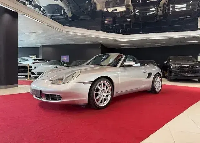 Gebraucht Porsche Boxster S 252 PS (185 kW) 2002 Silber Cabrio