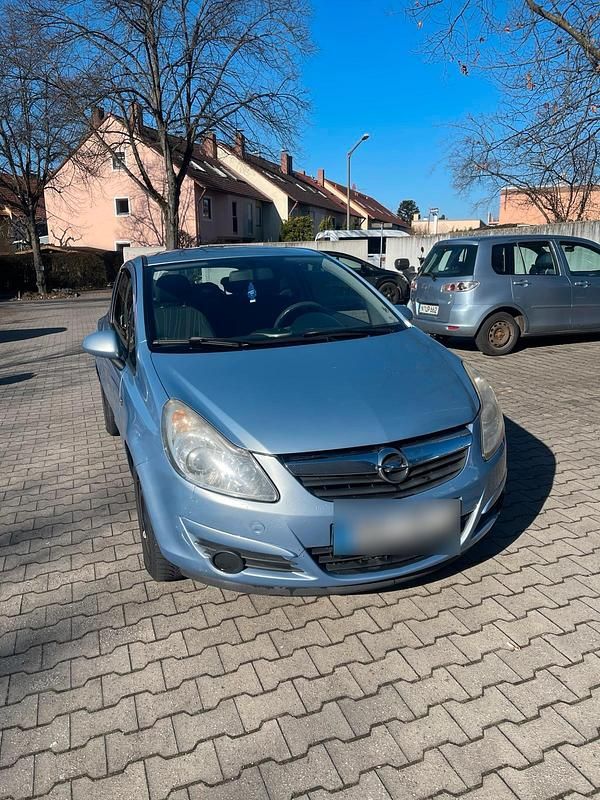 Gebraucht Opel Corsa S 2008 Blau Kleinwagen