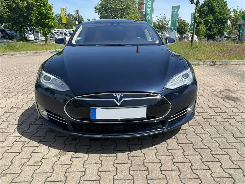 Gebraucht Tesla Model S 269 kW (367 PS) 2014 Blau Kleinwagen
