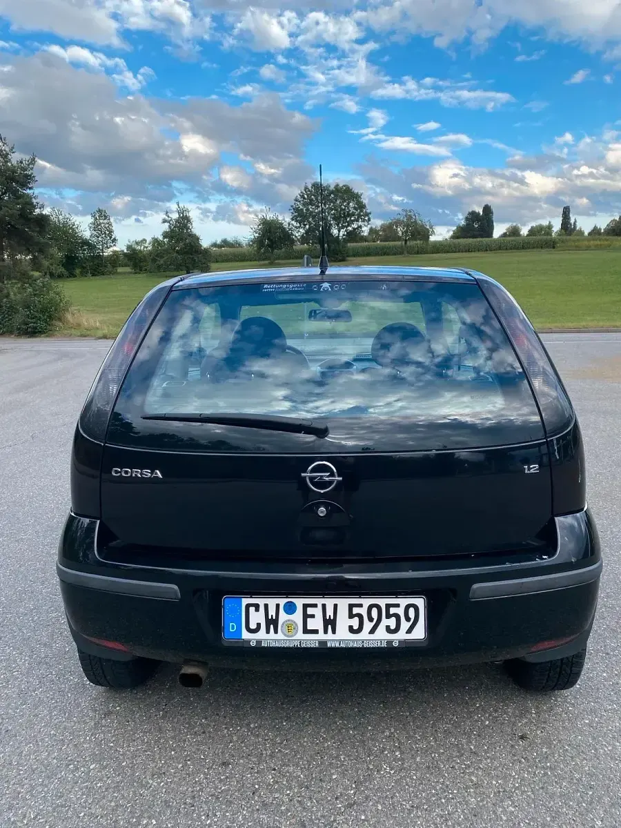 Gebraucht Opel Corsa 75 PS (55 kW) 2004 Schwarz Kleinwagen
