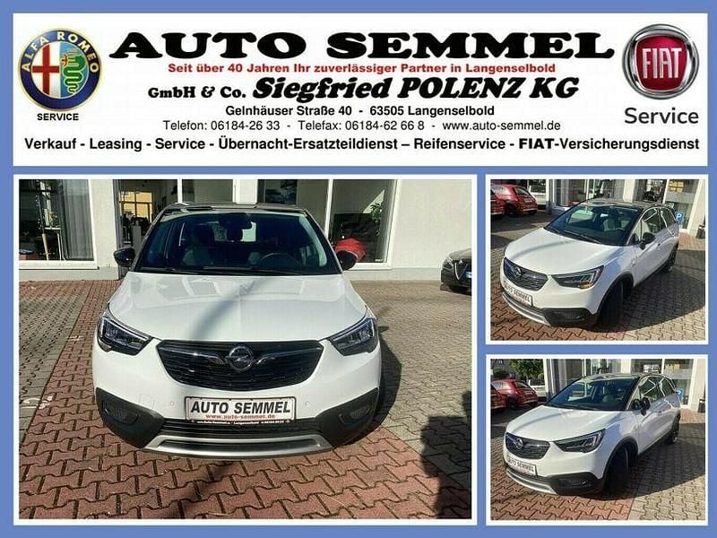 Weiss Gebraucht 2021 Opel Crossland X SUV | 15.450 € (Fairer Preis) - Bild 1/4