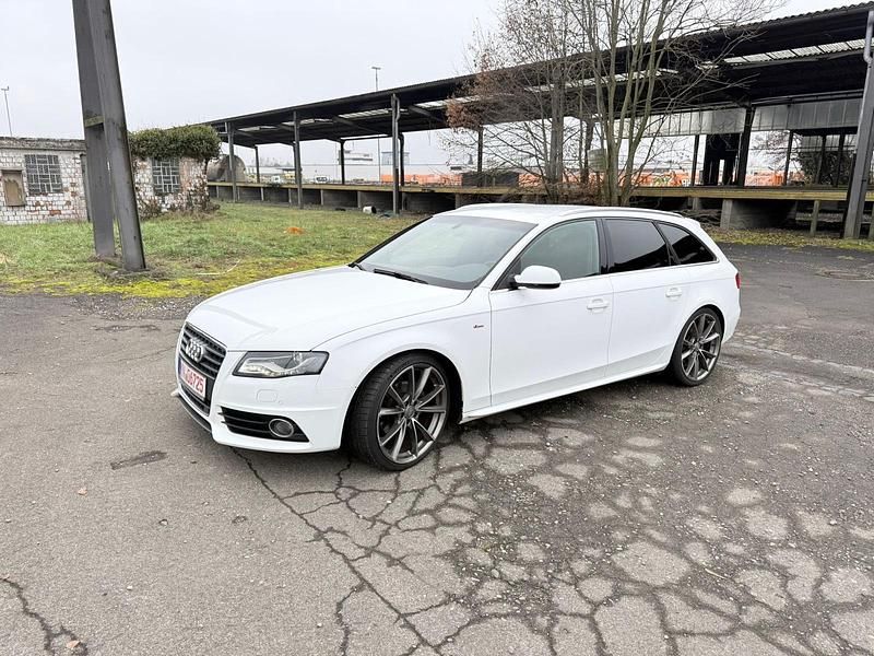 Weiß Gebraucht 2010 Audi A4 S-Line Kombi | 10.999 € - Bild 1/4