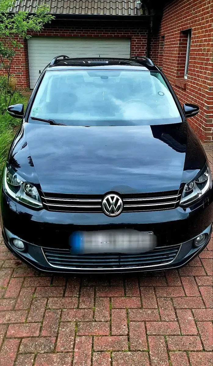 Gebraucht VW Touran 140 PS (102 kW) 2010 Schwarz Van / Kleinbus