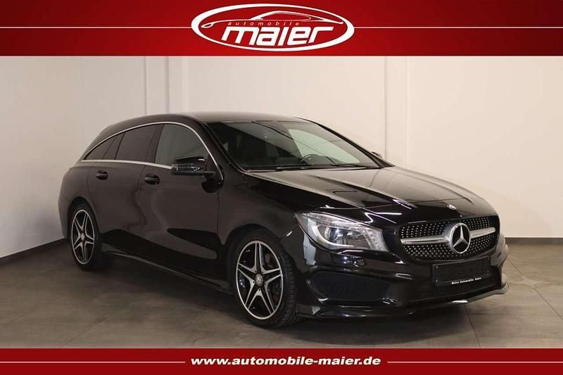 Kosmosschwarz Gebraucht 2015 Mercedes CLA220 AMG line Limousine | 16.900 € (Superpreis) - Bild 1/4