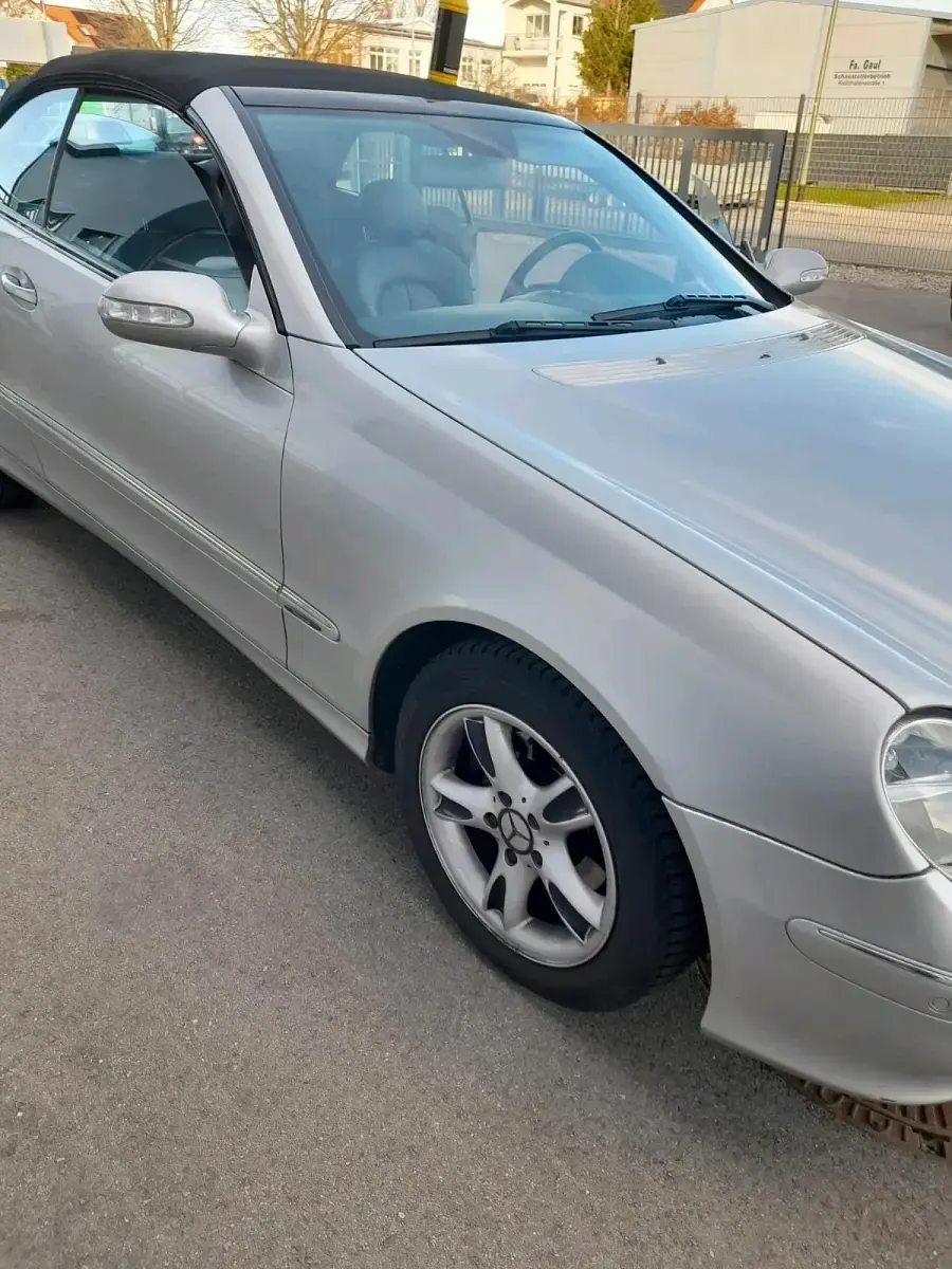 Gebraucht Mercedes SLK200 163 PS (119 kW) 2003 Silber Cabrio