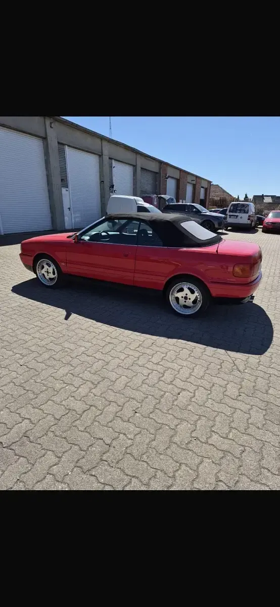 Gebraucht Audi 80 115 PS (84 kW) 1994 Rot Cabrio
