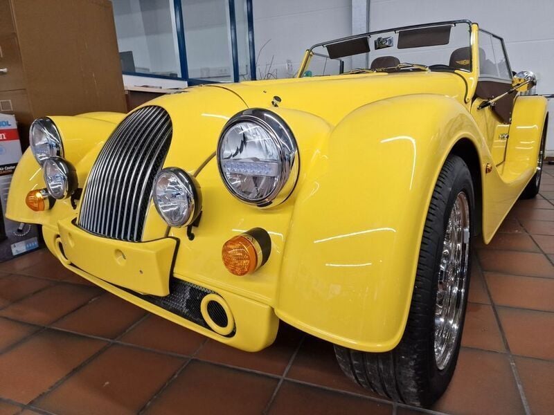 Gelb Gebraucht 2022 Morgan Plus 4 Cabrio | 89.000 € - Bild 1/4