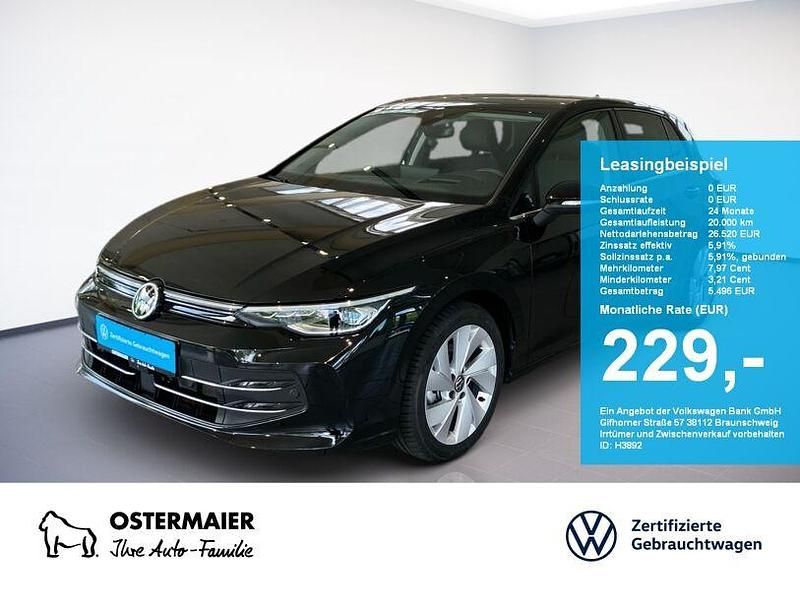 Grenadillschwarz Gebraucht 2024 VW Golf VIII Style Limousine | 28.230 € (Fairer Preis) - Bild 1/4