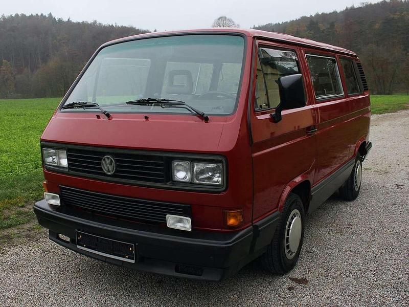 Rot Gebraucht 1988 VW T3 Van | 19.900 € - Bild 1/4