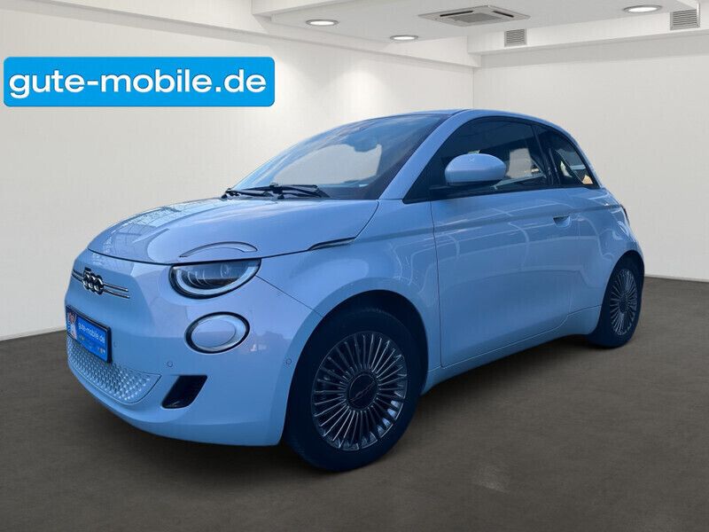 Blau Gebraucht 2021 Fiat 500e Icon Limousine | 17.100 € (Fairer Preis) - Bild 1/4