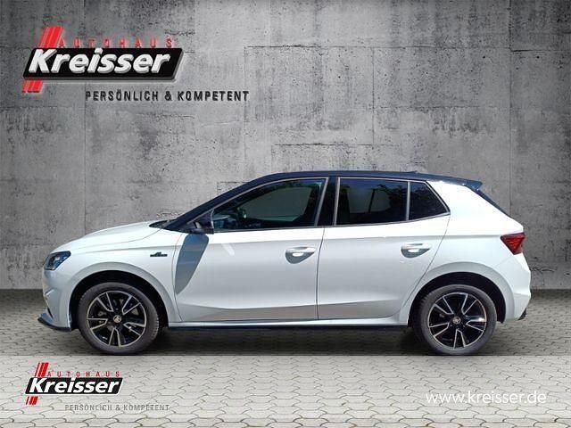 Gebraucht Skoda Fabia Monte Carlo 116 PS (85 kW) 2024 Moonweiss metallic (metallic) Kleinwagen