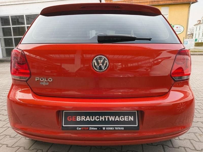 Gebraucht VW Polo Comfortline 69 PS (50 kW) 2010 Orange Kleinwagen