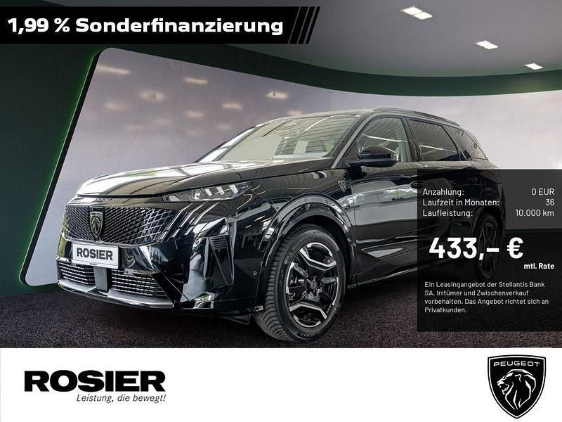 Schwarz Gebraucht 2025 Peugeot e-5008 GT SUV | 54.997 € (Fairer Preis) - Bild 1/4