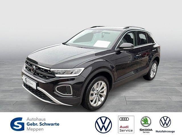 Schwarz Gebraucht 2023 VW T-Roc Life SUV | 25.450 € (Fairer Preis) - Bild 1/4