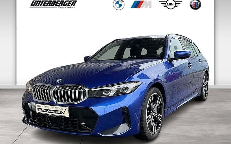 Blau Gebraucht 2024 BMW 330 M Sport Kombi | 39.980 € (Superpreis) - Bild 1/4