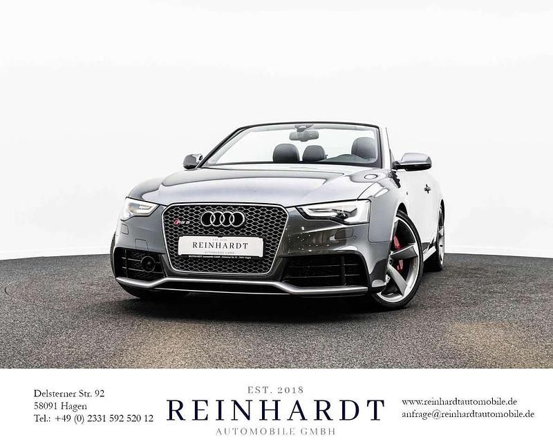 Daytonagrau perleffekt Gebraucht 2015 Audi RS5 Ambiente Cabrio | 44.540 € (Fairer Preis) - Bild 1/3
