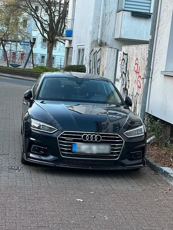 Blau Gebraucht 2018 Audi A5 Sportback Limousine | 26.000 € (Fairer Preis) - Bild 1/4