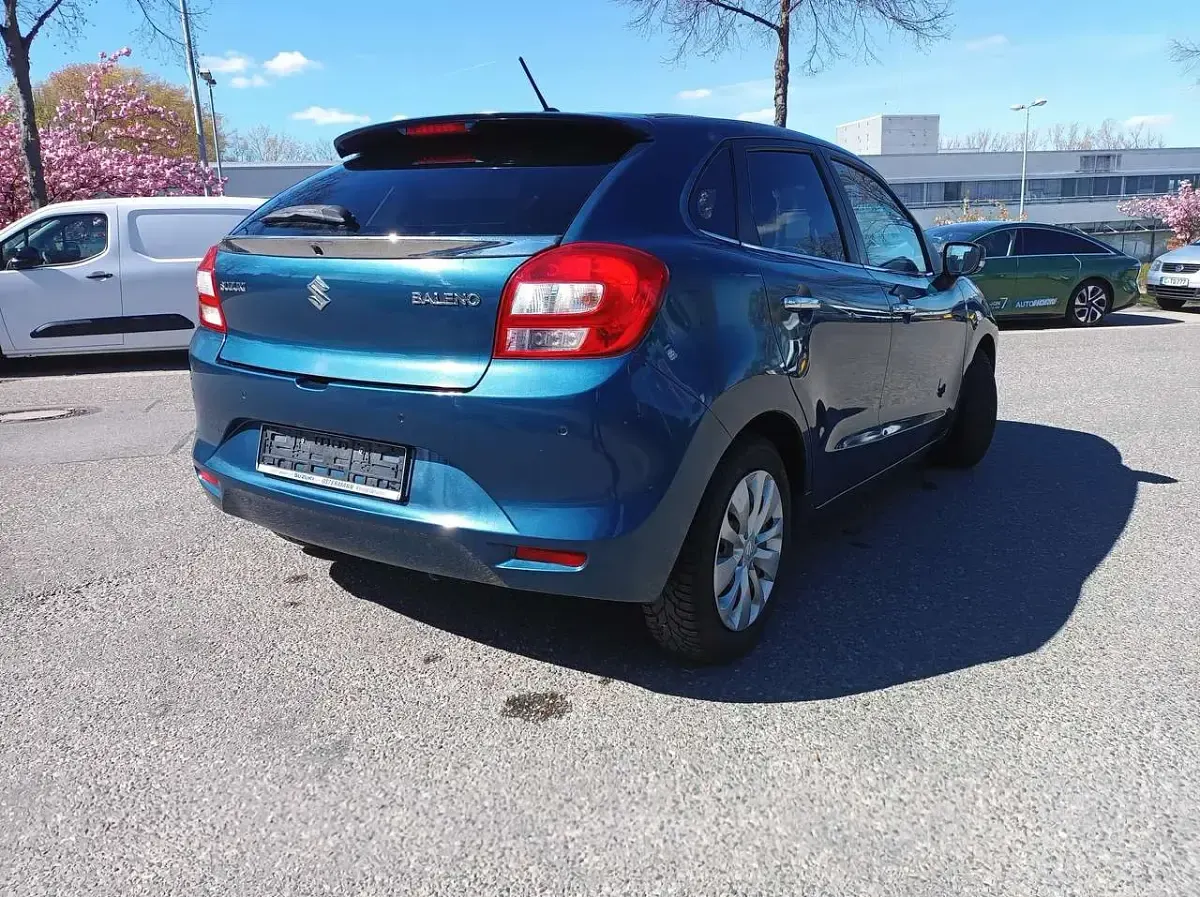 Second-hand Suzuki Baleno Basic 90 CP (66 kW) 2017 Albastru Hatchback