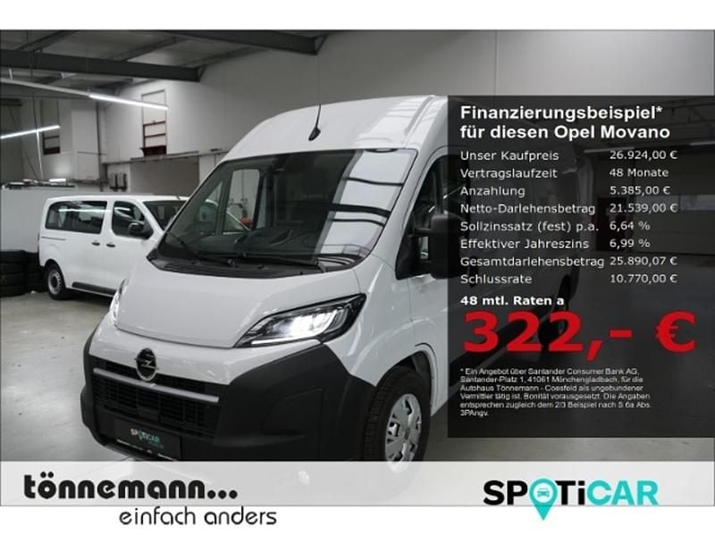 Weiß Gebraucht 2024 Opel Movano Limousine | 26.924 € (Superpreis) - Bild 1/1