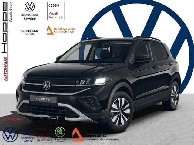 Schwarz Gebraucht 2022 VW T-Cross Goal SUV | 36.215 € - Bild 1/4