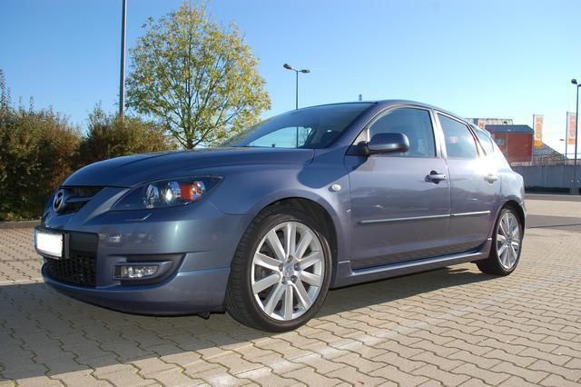 Grau metallic Gebraucht 2008 Mazda 3 Limousine | 14.990 € - Bild 1/4