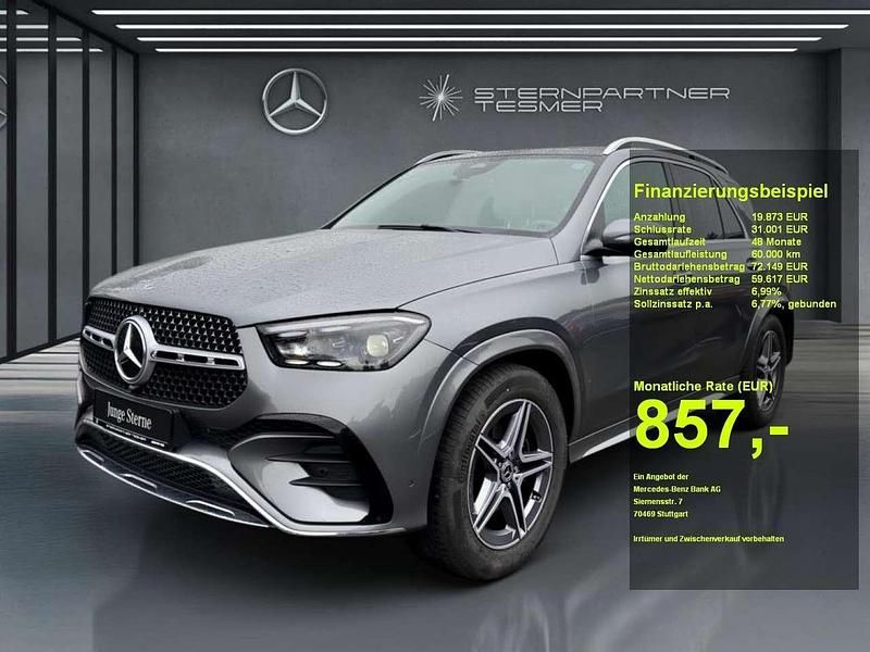 Grau Gebraucht 2024 Mercedes GLE300 AMG SUV | 76.380 € (Fairer Preis) - Bild 1/3