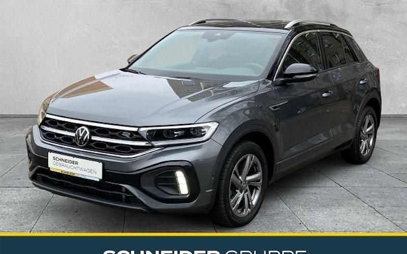 Grau Gebraucht 2023 VW T-Roc R-line SUV | 27.690 € (Etwas zu teuer) - Bild 1/4