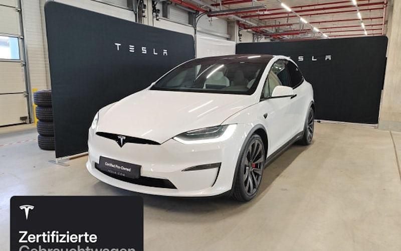 Gebraucht Tesla Model X Plaid 750 kW (1020 PS) 2023 Weiß SUV