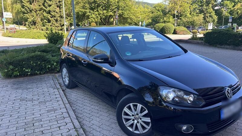Schwarz Gebraucht 2012 VW Golf VI Limousine | 3.300 € (Superpreis) - Bild 1/4