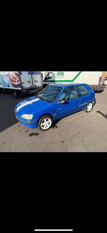 Blau Gebraucht 1997 Peugeot 106 Kleinwagen | 1.250 € (Fairer Preis) - Bild 1/4
