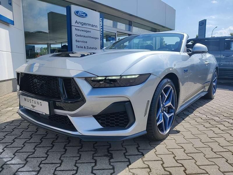 Iconicsilber metallic Neu 2025 Ford Mustang GT Cabrio | 77.050 € - Bild 1/4