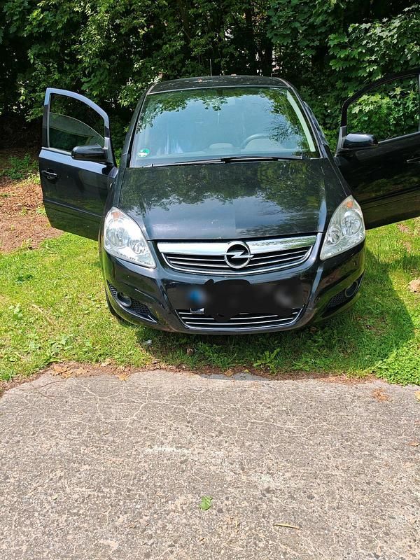 Schwarz Gebraucht 2009 Opel Zafira Van / Kleinbus | 1.400 € (Superpreis) - Bild 1/4