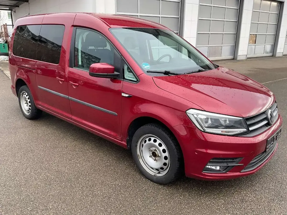 Gebraucht VW Caddy Maxi 150 PS (110 kW) 2020 Fortanarot metallic Van / Kleinbus