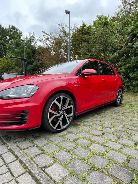 Gebraucht VW Golf VII GTD 184 PS (135 kW) 2016 Rot Limousine