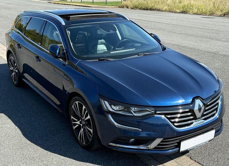 Gebraucht Renault Talisman GrandTour Initiale Paris 160 PS (117 kW) 2017 Blau Kombi