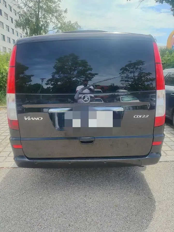 Gebraucht Mercedes Viano 150 PS (110 kW) 2009 Schwarz Van / Kleinbus