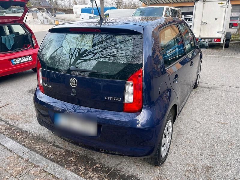Gebraucht Skoda Citigo 60 PS (44 kW) 2017 Blau Kleinwagen