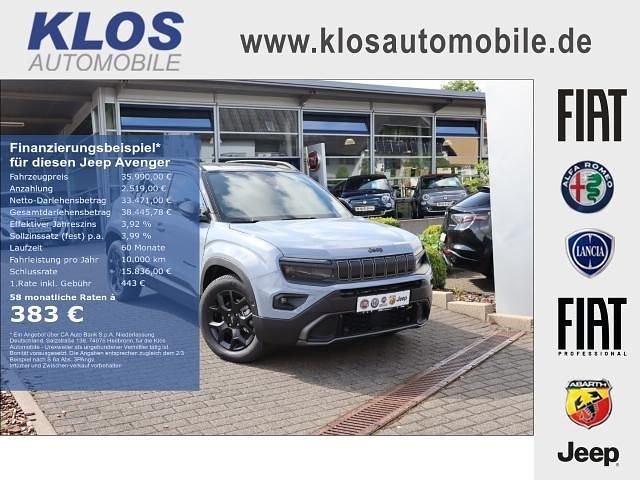 Storm grey mit dach in volcano black (grau) Neu 2025 Jeep Avenger Overland SUV | 35.990 € (Etwas zu teuer) - Bild 1/4