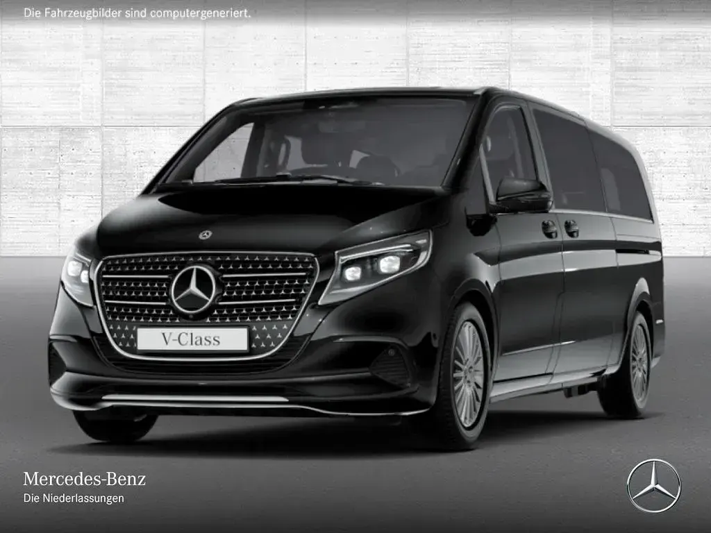 Second-hand Mercedes V300 Avantgarde 237 CP (174 kW) 2025 Negru Monovolum