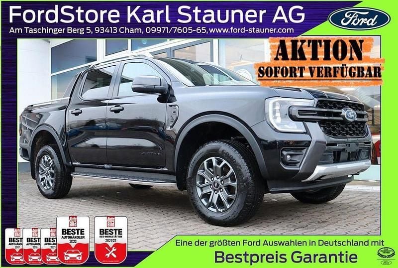 Schwarz Neu 2025 Ford Ranger Wildtrack Abholung | 54.121 € (Superpreis) - Bild 1/4