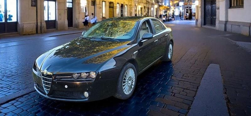 Gebraucht Alfa Romeo 159 Distinctive 185 PS (136 kW) 2006 Schwarz Limousine