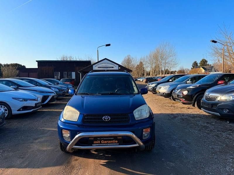 Gebraucht Toyota RAV4 125 PS (91 kW) 2002 Blau SUV