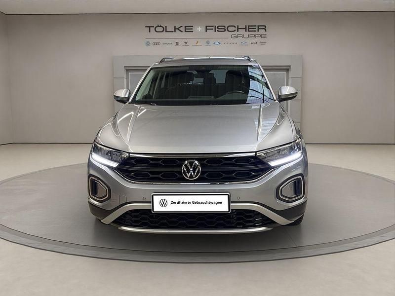 Gebraucht VW T-Roc Life 150 PS (110 kW) 2022 Pyrit silber (metallic) SUV