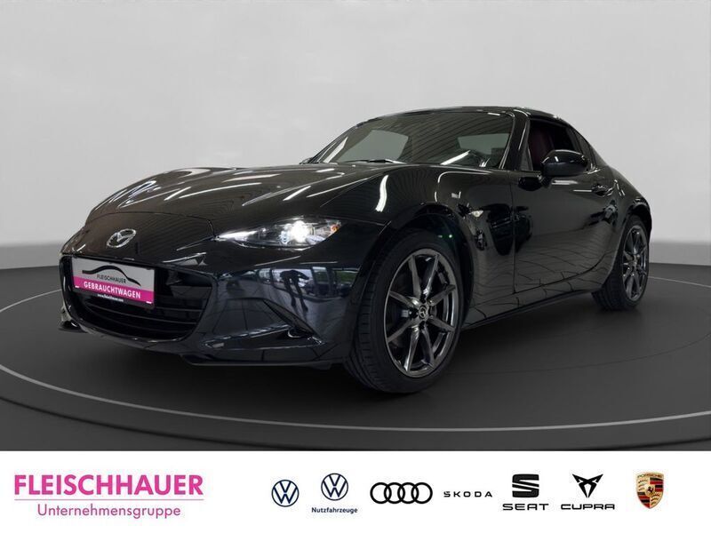 Schwarz Gebraucht 2018 Mazda MX5 Sports-Line Cabrio | 21.990 € (Guter Preis) - Bild 1/4