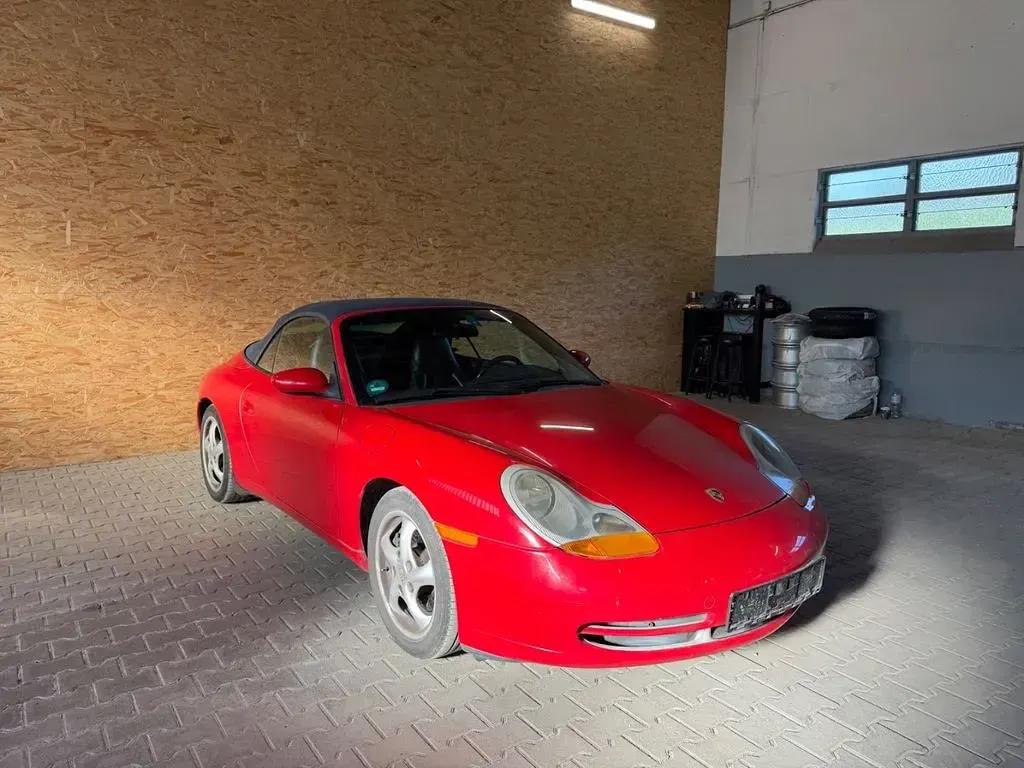 Gebraucht Porsche 911 Carrera Cabriolet 300 PS (220 kW) 1998 Rot Cabrio
