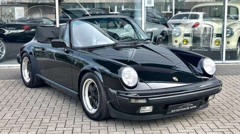 Schwarz Gebraucht 1984 Porsche 911 Carrera Cabriolet Cabrio | 69.800 € - Bild 1/4